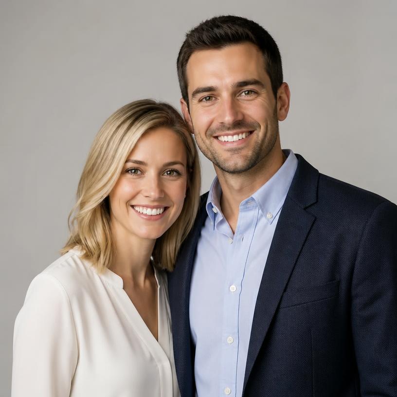 Porträt von Sophie & Thomas L.